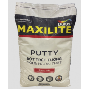 Bột Trét Tường Nội Ngoại Thất Maxilite Từ Dulux A502- Bao 40kg