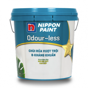 Sơn Nippon Odour-Less Chùi Rửa Vượt Trội & Kháng Khuẩn 15L