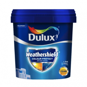 Sơn Ngoại Thất Dulux Weathershield Colour Protect Bề Mặt Bóng E023 Lon 5L