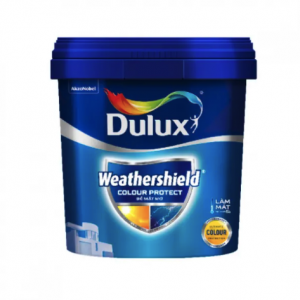 Sơn Ngoại Thất Dulux Weathershield Colour Protect Bề Mặt Mờ E015 Lon 1L