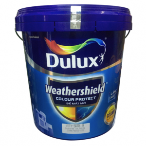 Sơn Ngoại Thất Dulux Weathershield Colour Protect Bề Mặt Mờ E015 Thùng 15L