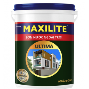 Sơn Nước Ngoài Trời Maxilite Ultima Bề Mặt Bóng LU1- 5L