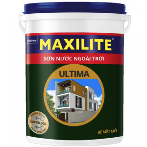 Sơn Nước Ngoài Trời Maxilite Ultima Bề Mặt Mờ LU2 - 18L