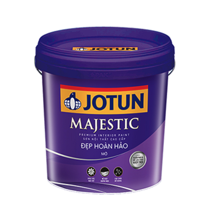 Sơn Majestic Đẹp Hoàn Hảo Mờ ( Mới) 15L