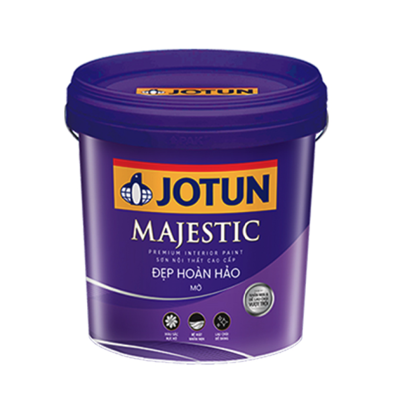 Sơn Majestic Đẹp Hoàn Hảo Mờ ( MỚI) 5L