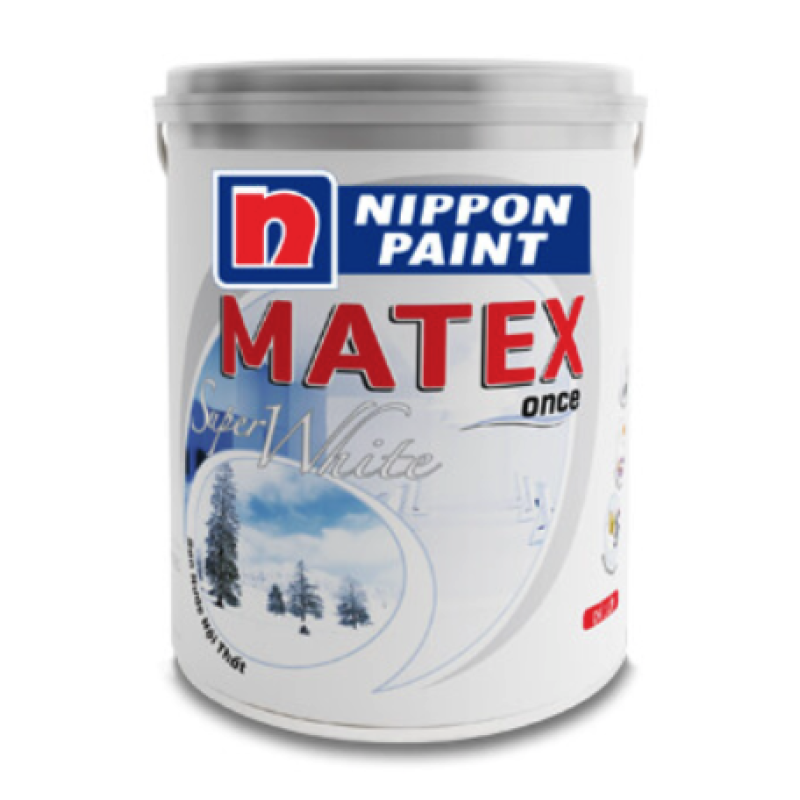 Sơn Nội Thất Nippon Matex Super White 18L