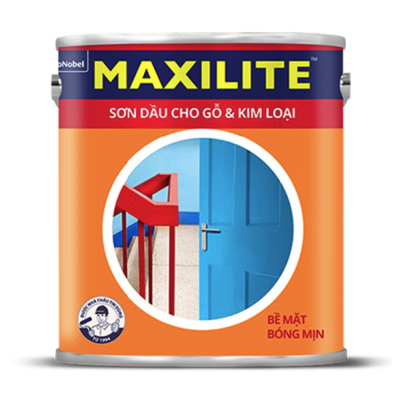 Sơn Dầu Cho Bề Măt Gỗ Và Kim Loại Maxilite A360- 17L