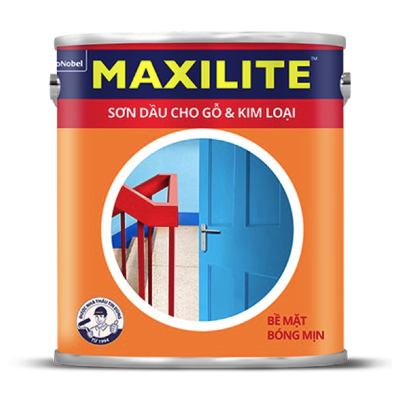 Sơn Dầu Cho Bề Mặt Gỗ Và Kim Loại Maxilite A360- 3L
