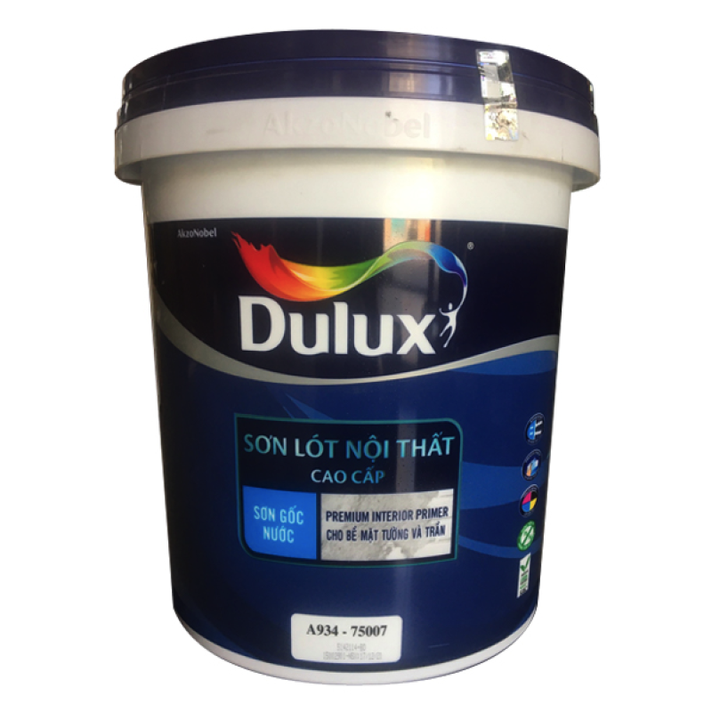 Sơn Lót Chống Kiềm Nội Thất Dulux Interior Primer A934- Thùng 18L