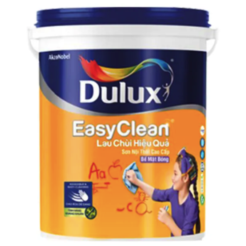 Sơn Nội Thất Dulux Easyclean Lau Chùi Hiệu Quả Bề Mặt Bóng A991B 1L