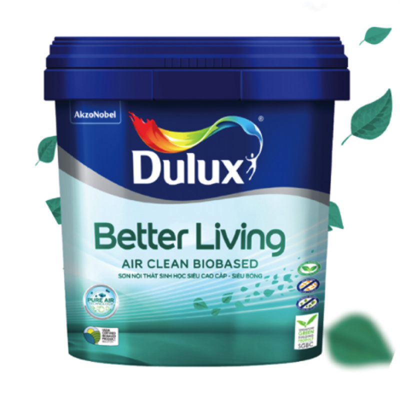 Sơn Nội Thất Dulux Sinh Học Siêu Bóng 5L