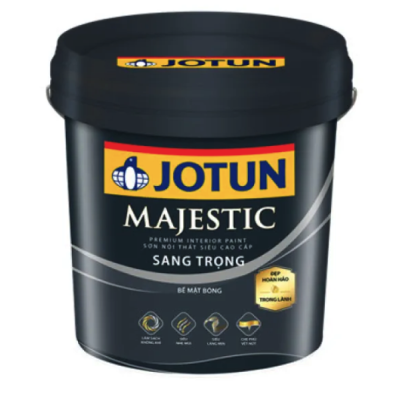 Sơn Nước Nội Thất Jotun Majestic Sang Trọng Bóng Lon 5L