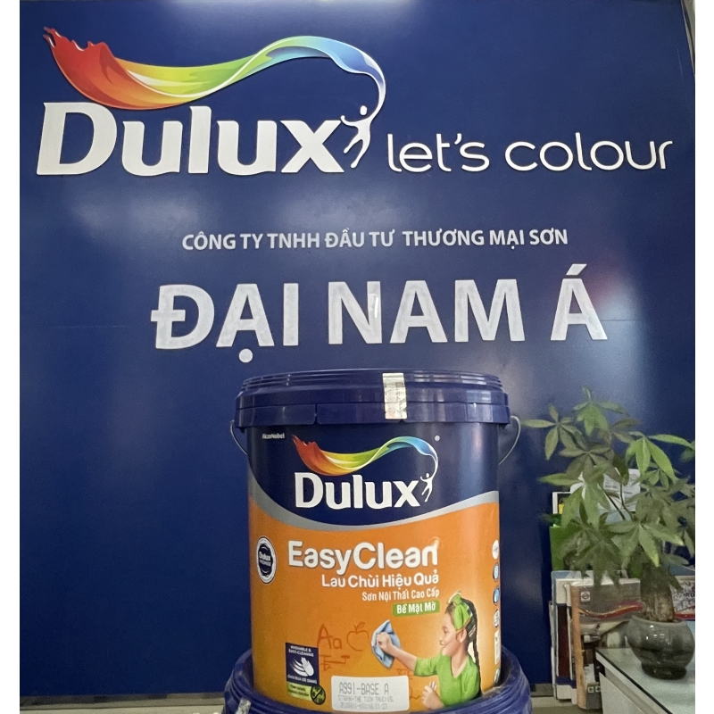Sơn Dulux Easy Clean Lau Chùi Hiệu Quả